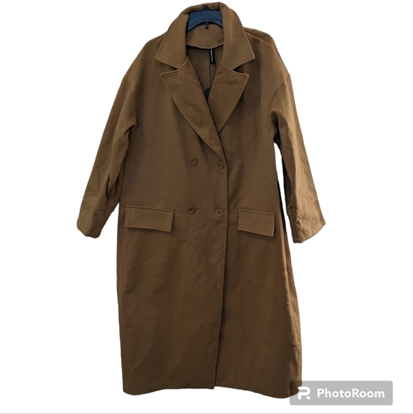 Tan Peacoat size XL NWT - Picture 2 of 6